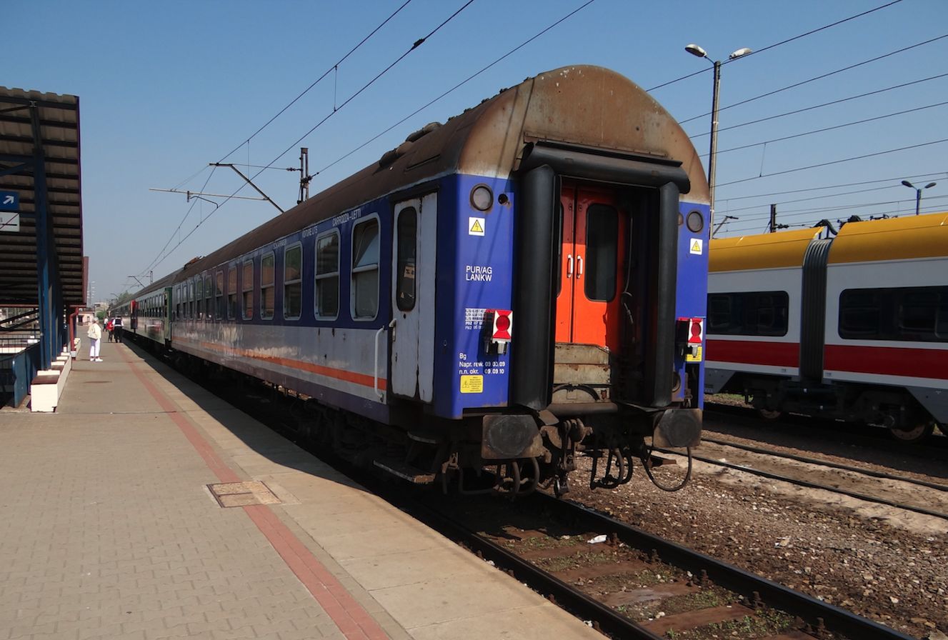 Wagon osobowy, wagon sypialny. 2024r.