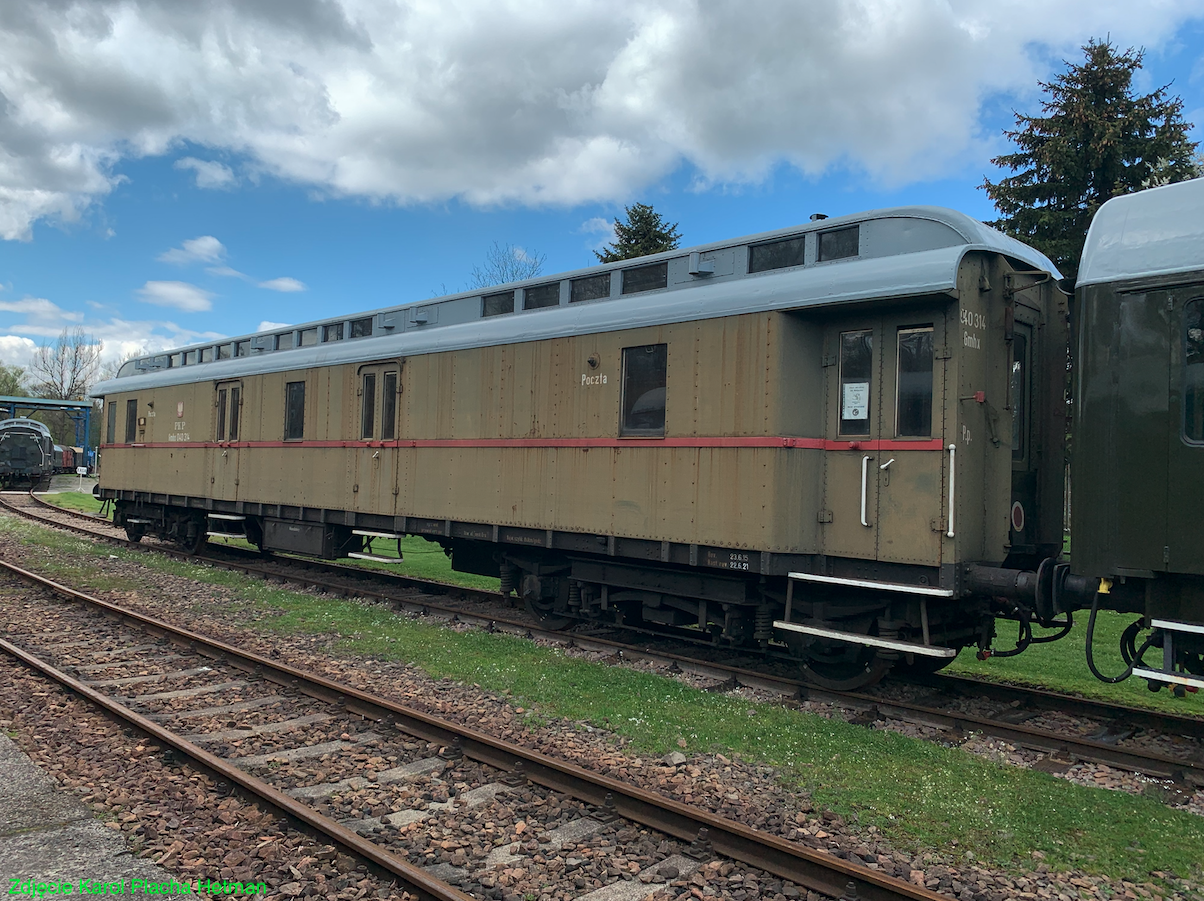 Wagon pocztowy typu Gmhx Nr 040 314. 1930