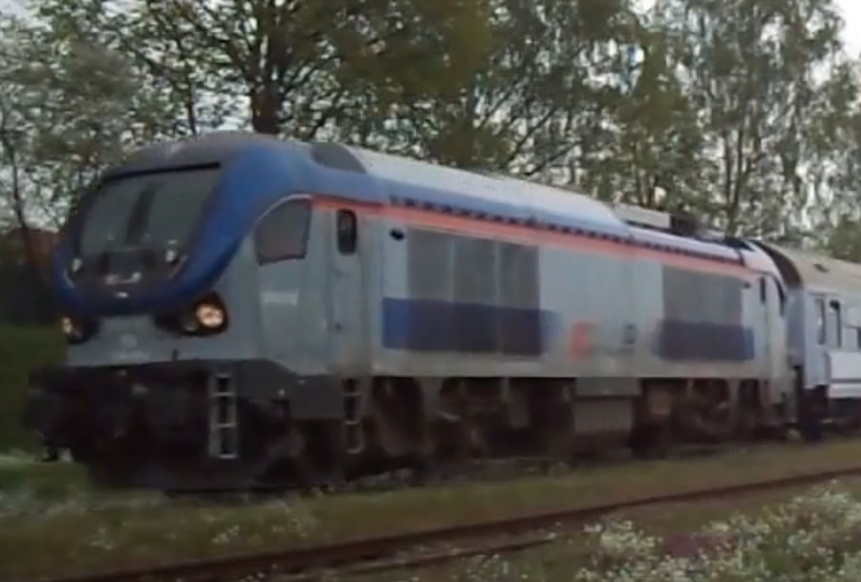 Lokomotywa spalinowa PESA SU160 / 111Db. 2014r.