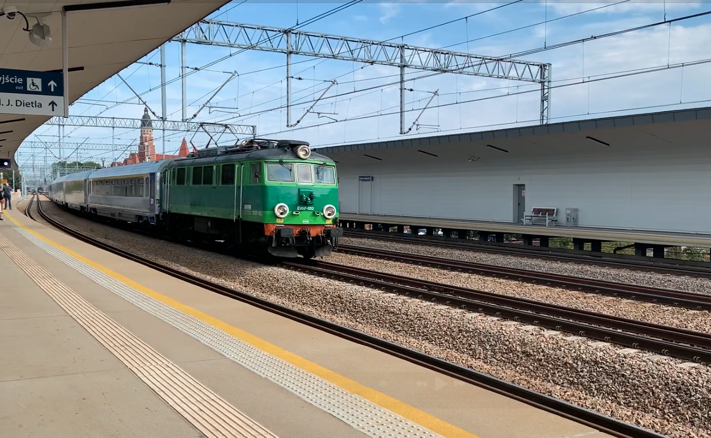Electric Locomotive EU07-052. 2025