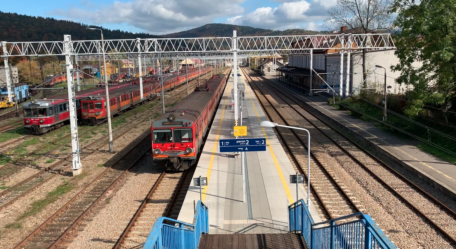 Railway line No. 97 Skawina – Sucha Beskidzka – Żywiec. 2025
