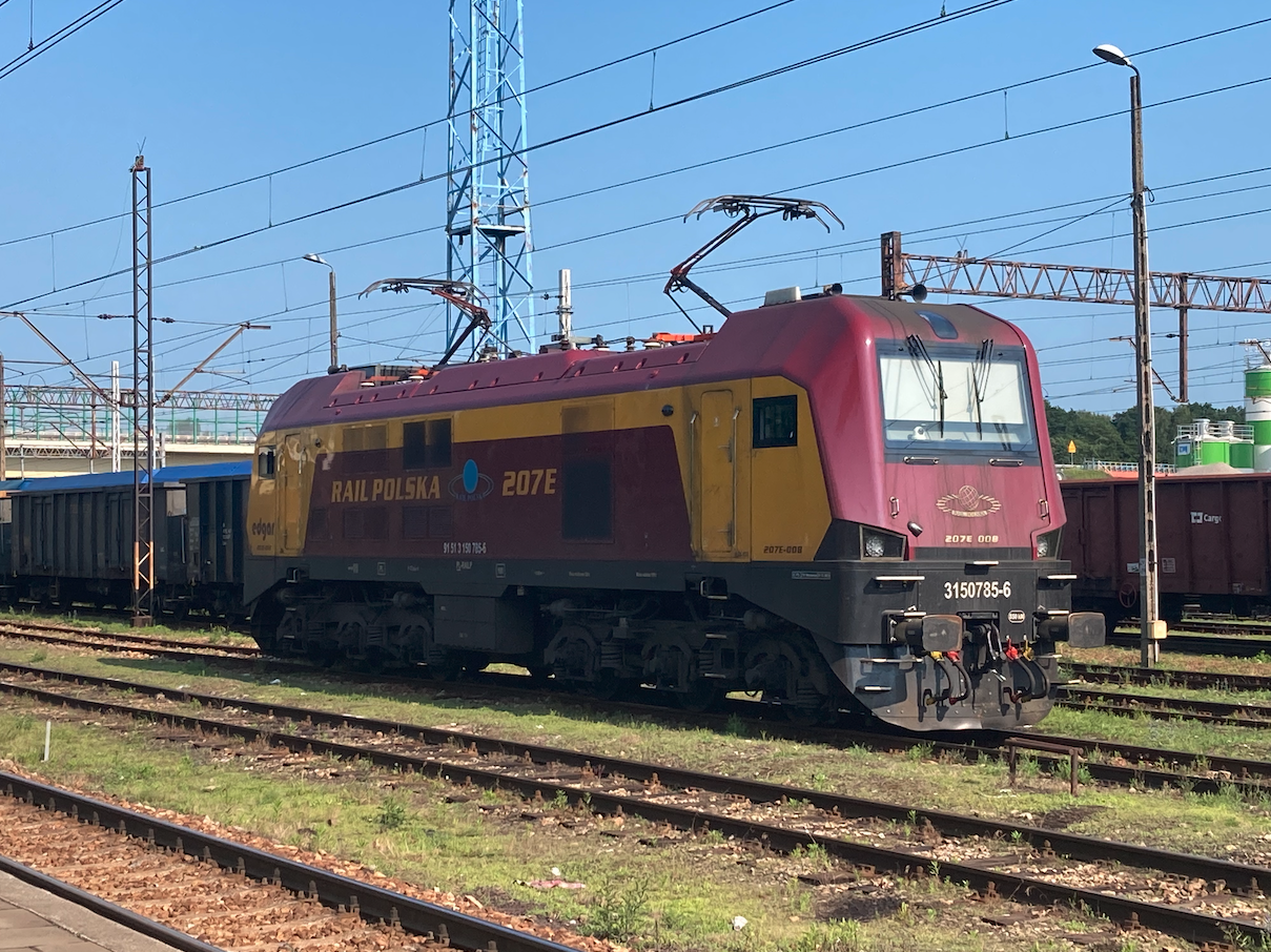 Electric locomotives type 207E Edgar. 2025
