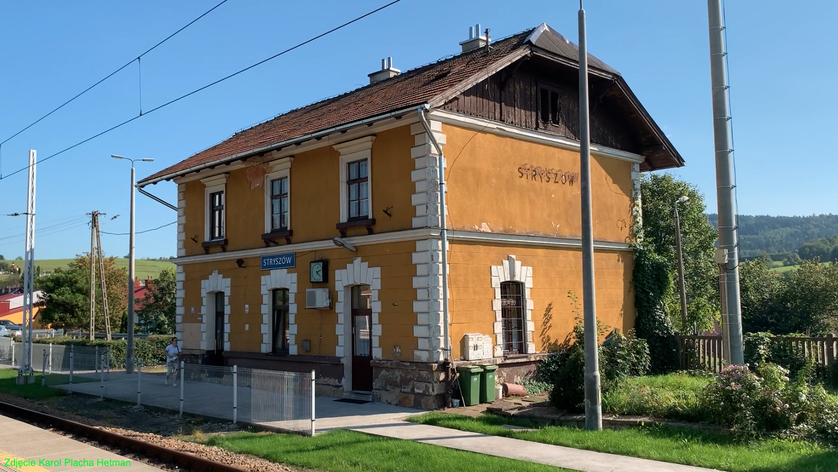 PKP Stryszów koło Kalwarii Zebrzydowskiej. 2023r.