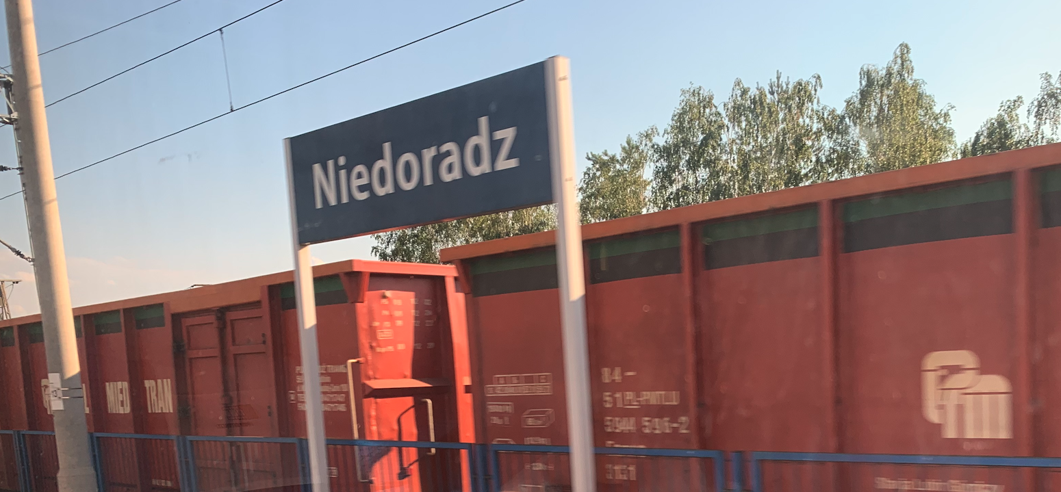 PKP Niedoradz obok Zielonej Góry. 2026r.
